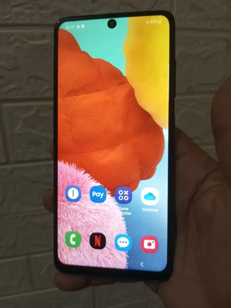 Samsung A51 ram 8/128 kondisi normal