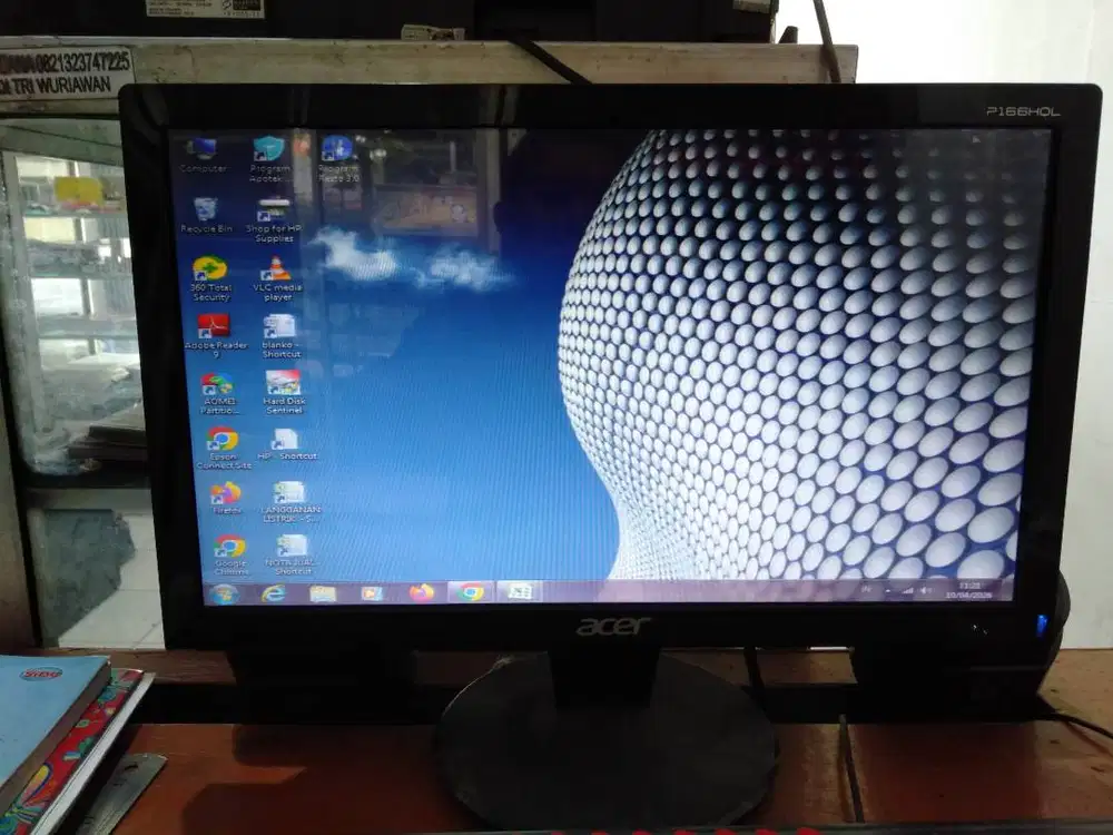 Monitor Acer P166HQL  16 INCI