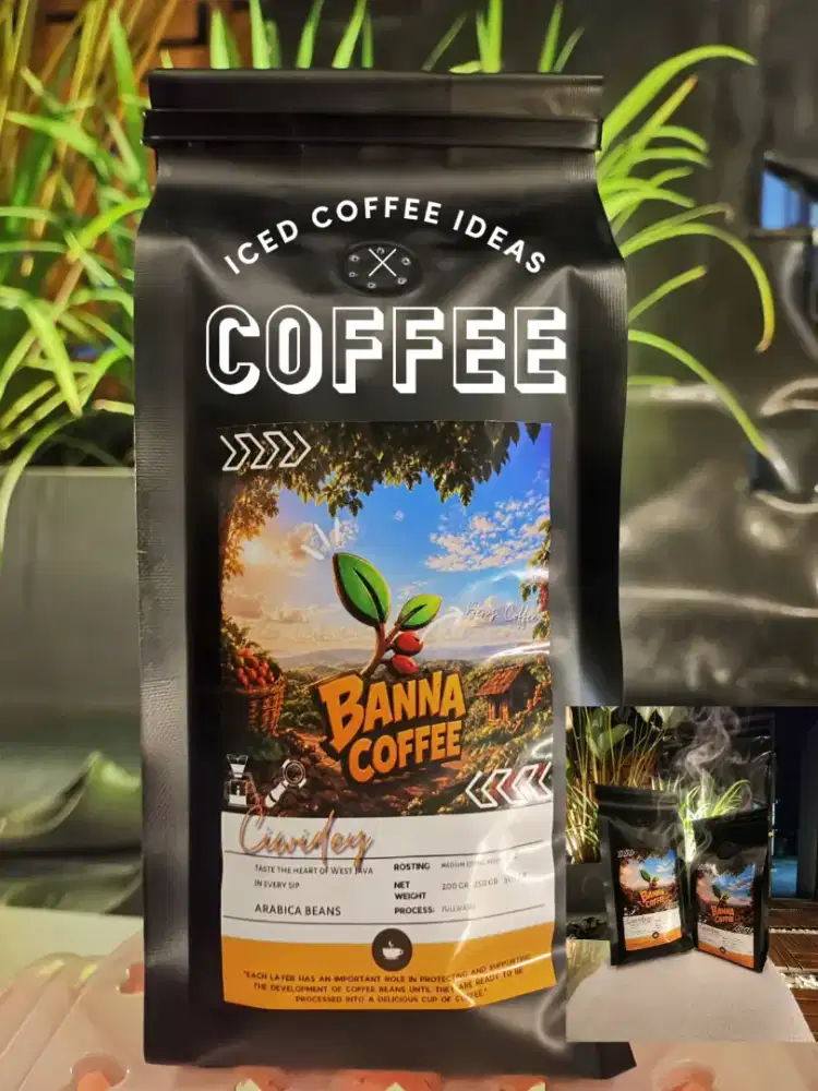 Kopi hitam arabica Ciwidey