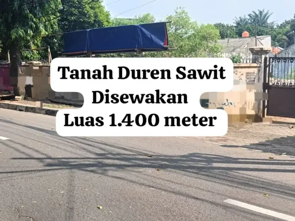 Disewakan Tanah Di Duren Sawit Jakarta Timur