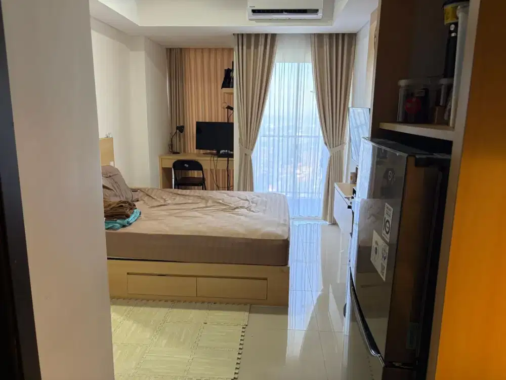 Apartemen Tipe Studio Full Furnished View Danau - Pacific Garden Alam Sutera