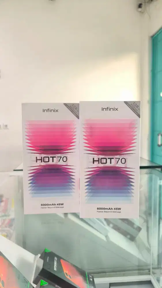 Infinix hot 70 ram 4/128 baru