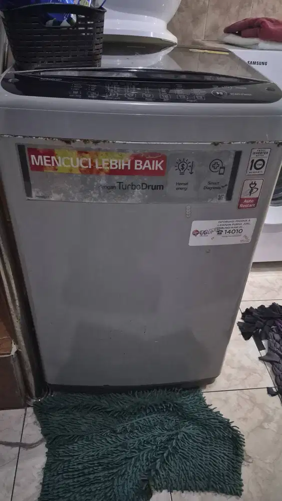 Jual mesin cuci dan ac 1/2 pk