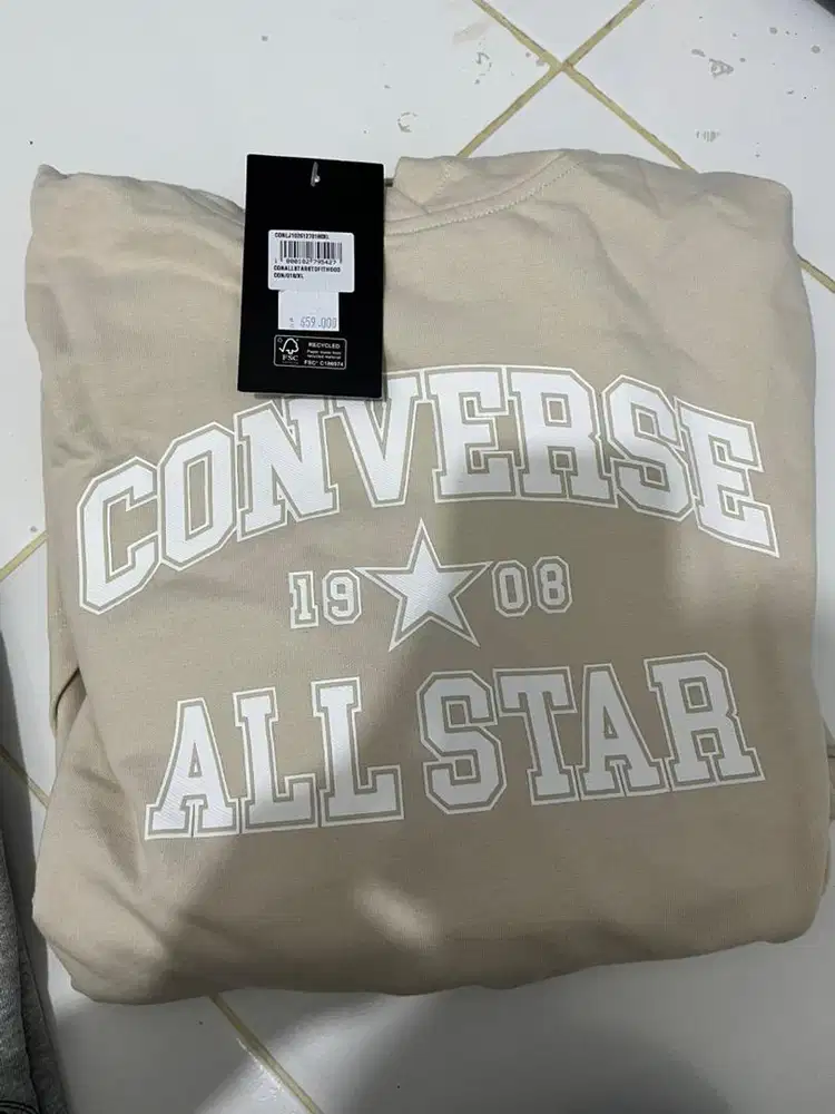 Hoodie converse all star ori