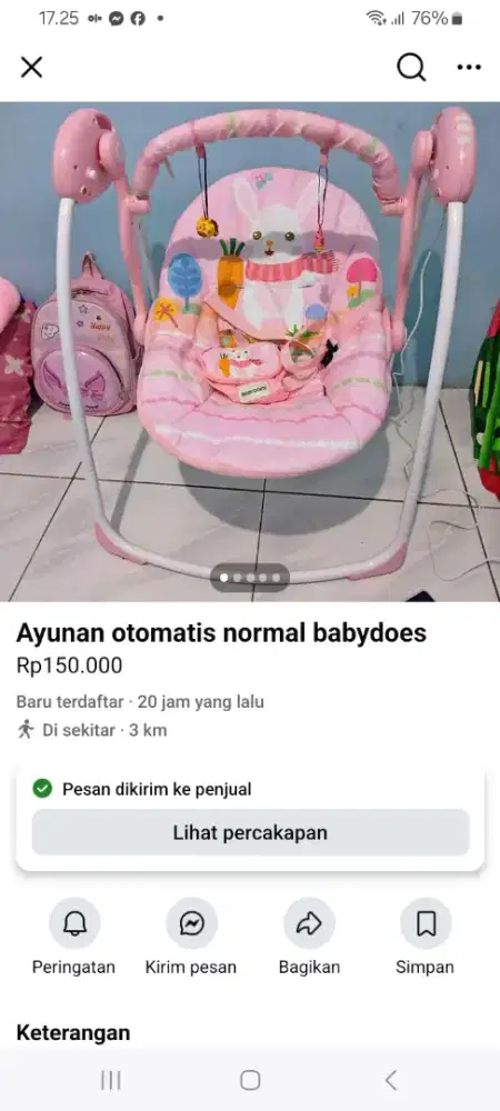 Ayunan Bayi elektrik