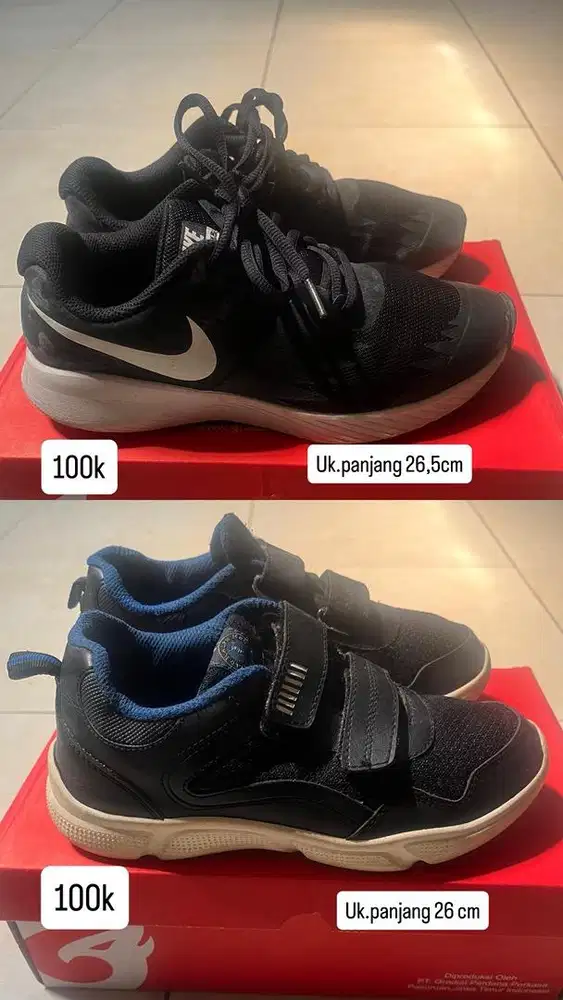Sepatu sekolah anak