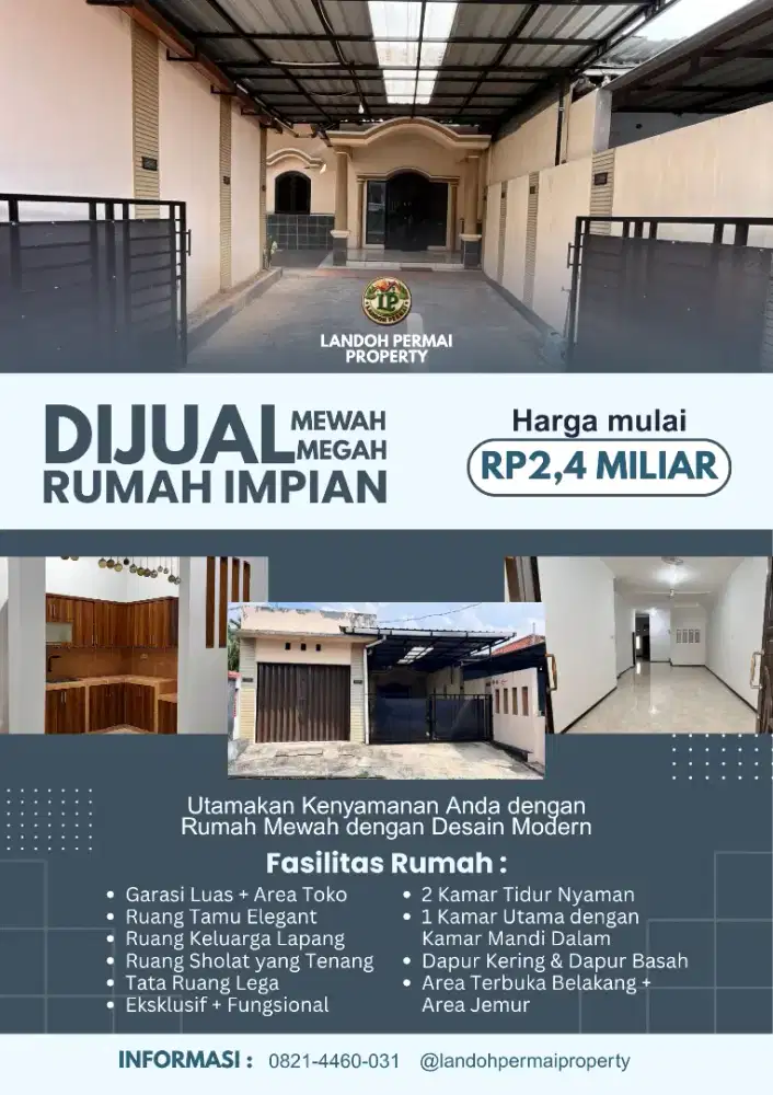 RUMAH HUNIAN IMPIAN - AREA LAMPER TENGAH - KOTA SEMARANG - JAWA TENGAH
