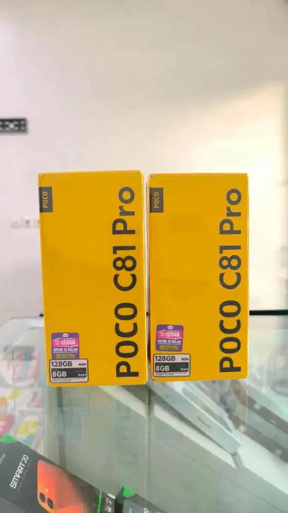 Poco C81 pro ram 4/128 baru