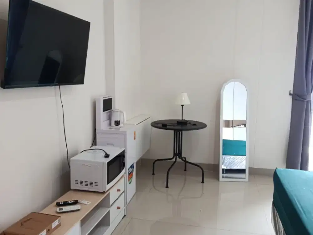 Disewakan Harian Apartemen Cleon Park lantai 26– Full Furnish & Minimalis