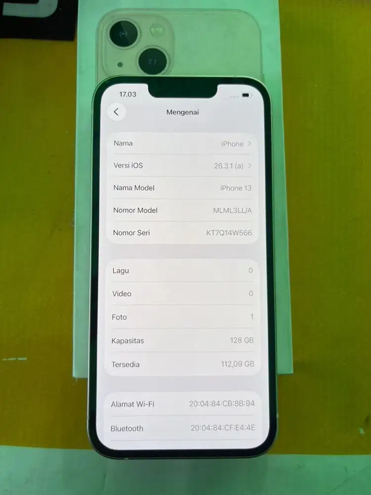 Iphone 13 128 inter