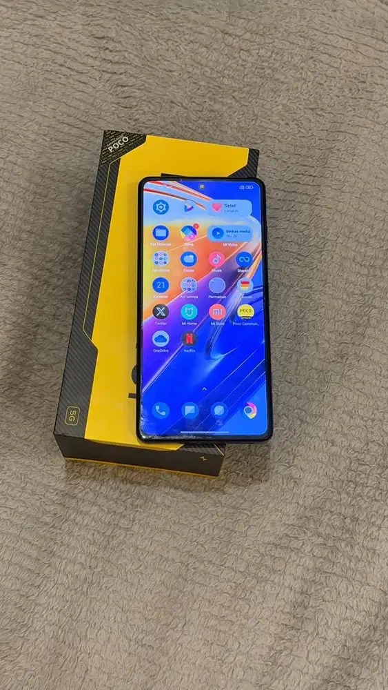 Poco F4 GT Black 5G 12/256GB Resmi Lengkap