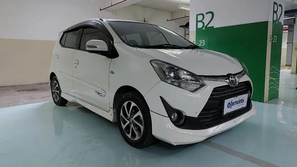 DP MURAH Toyota Agya 1.2 TRD Sportivo Bensin-AT 2021 Putih CBRRB