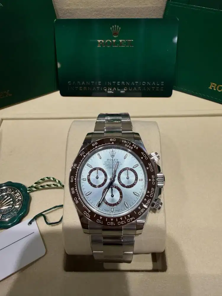 Jam tangan rolex daytona ice blue