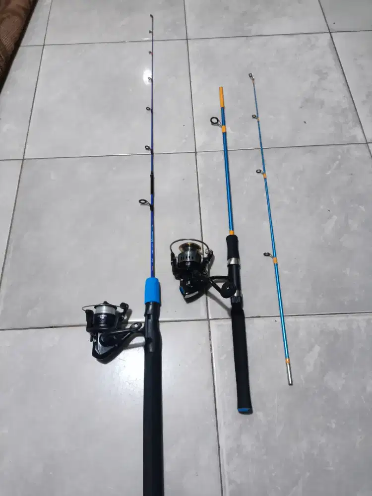 2 set pancing udng dan ikn sungai kolam