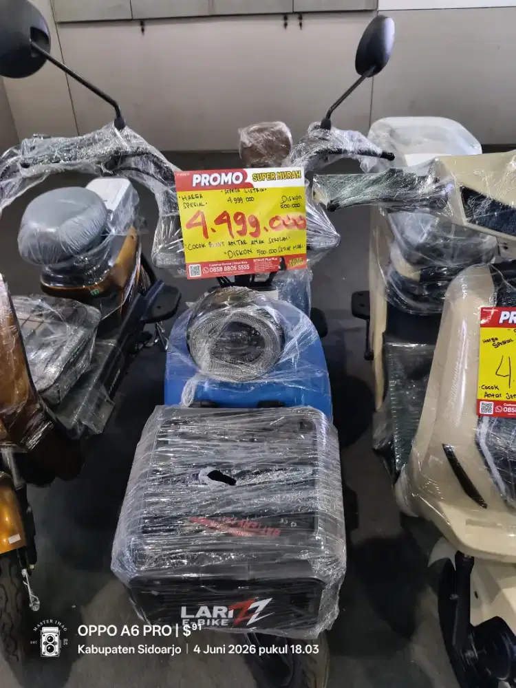 PROMO CASBACK SEPEDA LISTRIK