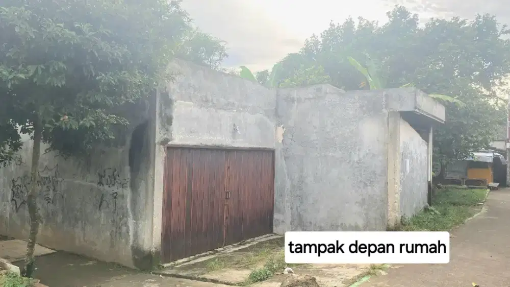 JUAL TANAH STRATEGIS BONUS RUMAH 70% Samping RS Dompet Dhuafa Parung