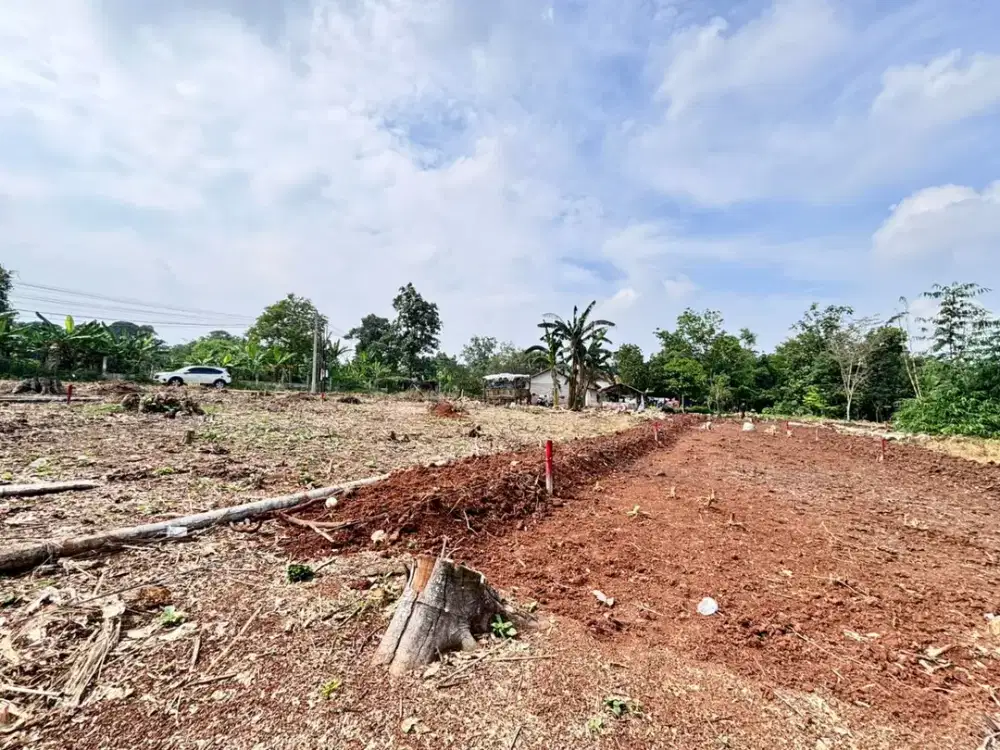Tanah Kavling Cisauk 1 Jt-an Dekat Stasiun Jatake, SHM Terjamin