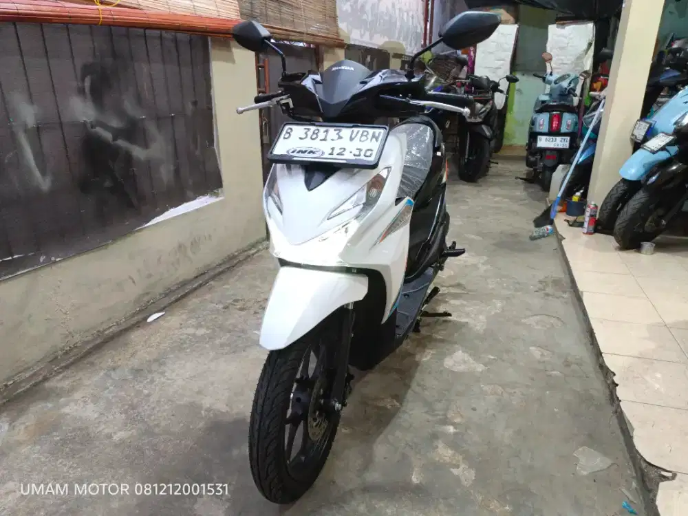 BLN 12 HONDA BEAT CBS ALARM 2025 KM 2K BS TT 2024 DI CILEDUG HARGA PAS
