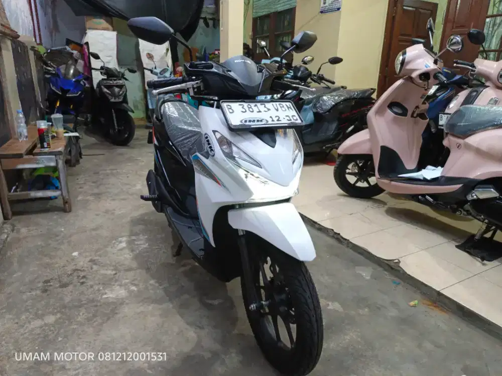 BLN 12 HONDA BEAT CBS ALARM 2025 KM 2K BS TT 2024 DI CILEDUG HARGA PAS