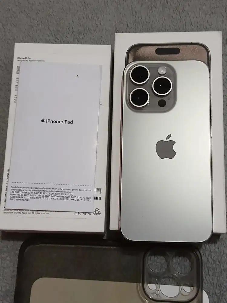 IPHONE 15 PRO IBOX MULUS LENGKAP