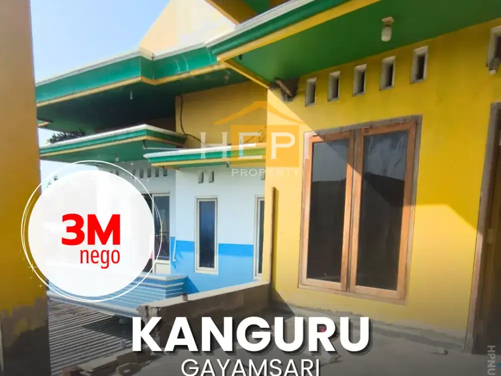 Dijual Rumah di Kanguru Gayamsari Semarang