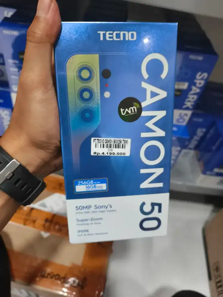 TECNO CAMON 50 8/256GB | ATLANTIS DAHSYAT