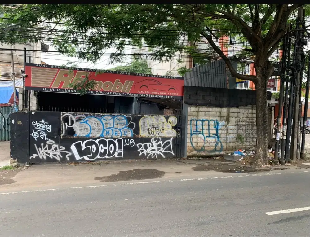 Sewa Tanah & Bangunan Pinggir Jalan Utama
