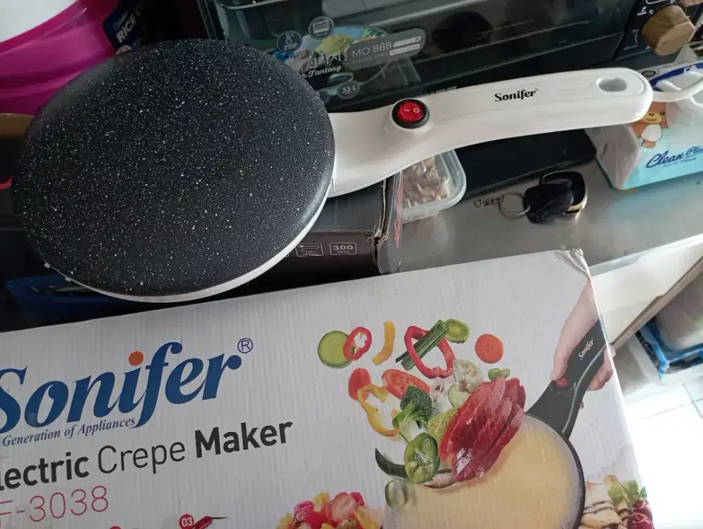 Sonifer crepes maker , risol maker like new 99%