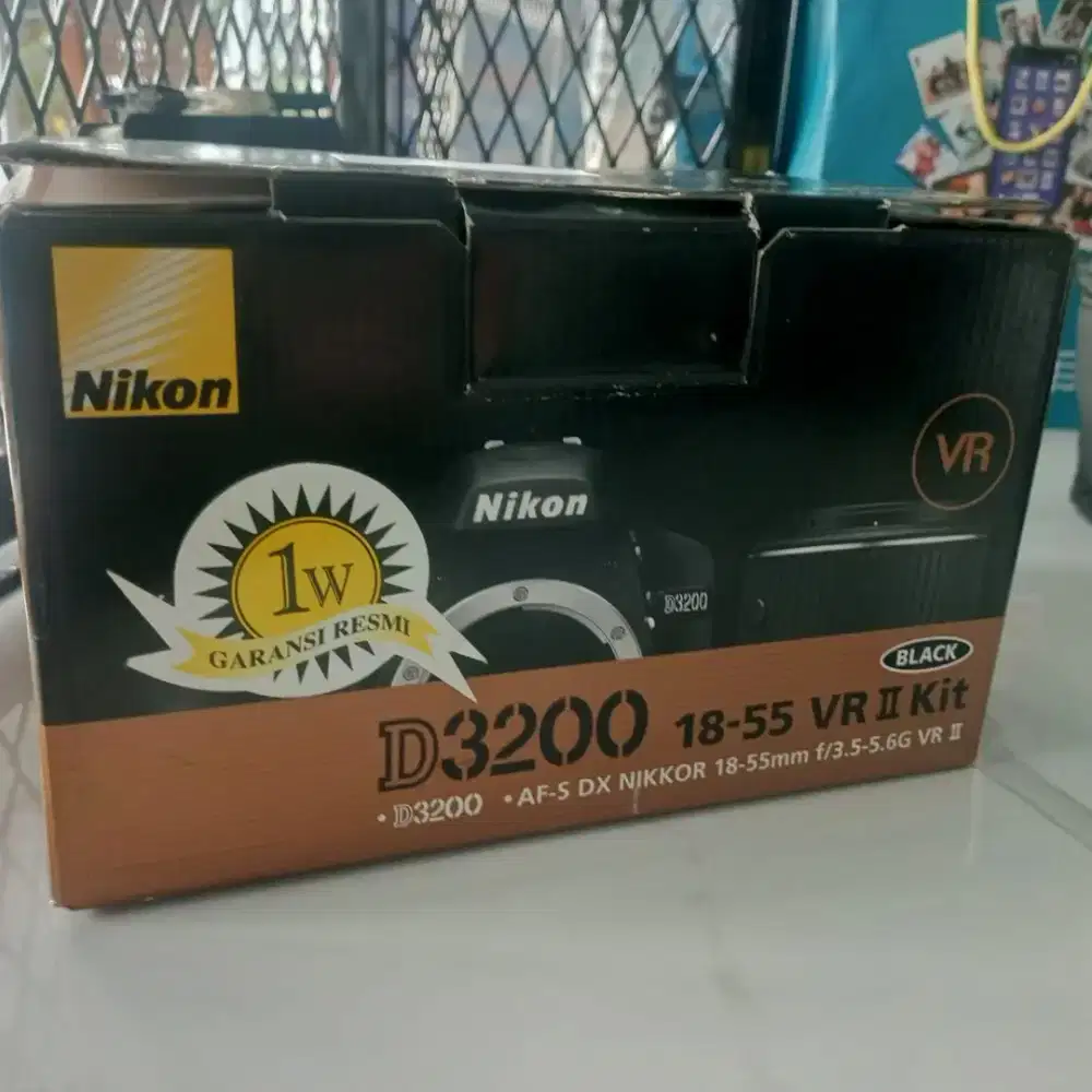 Nikon D3200 kit 18-55 VR II
