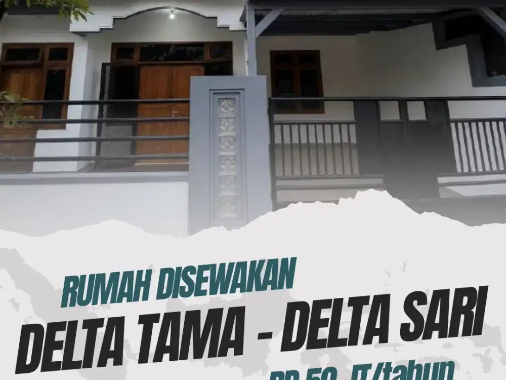 Delta tama ( DELTA SARI ) Hadap : utara Row jalan : 2 mobil (7m)