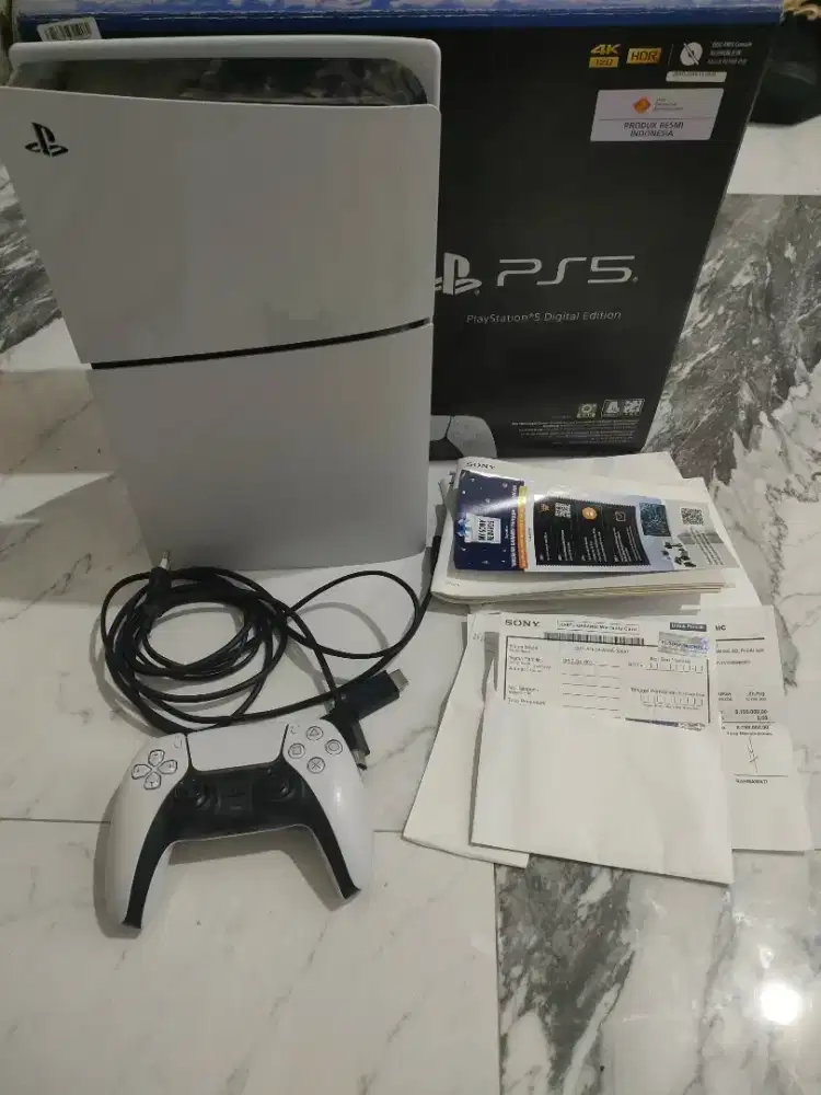 Ps5 slim digital edition full set
