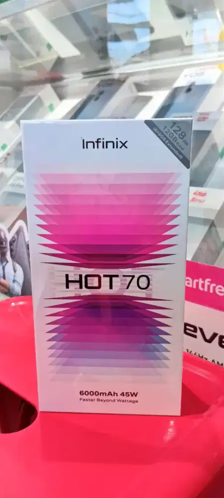 MURAH INFINIX HOT 70 NFC RAM 6GB ROM 128GB