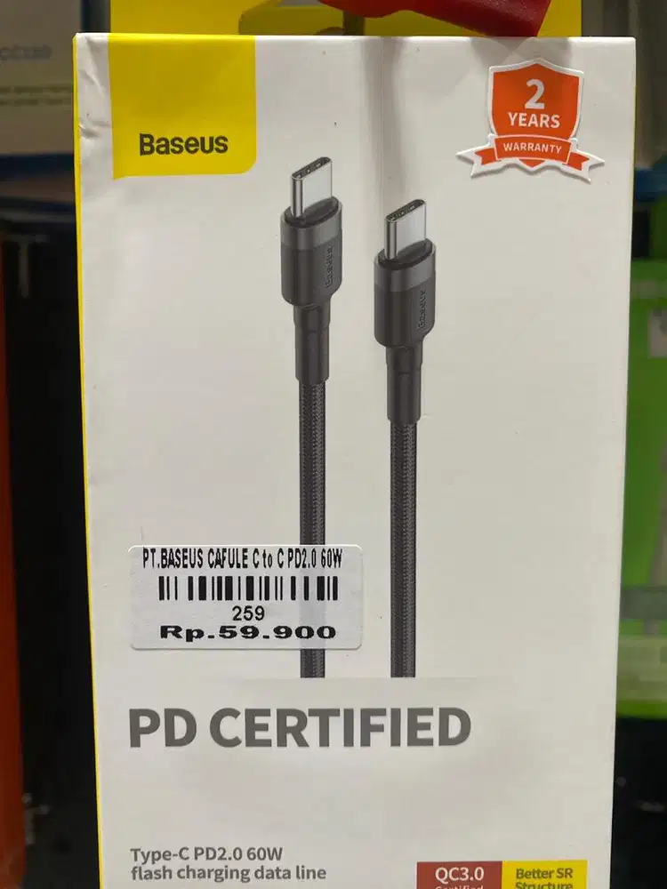 BASEUS CAFULE C TO C PD2.0 60W