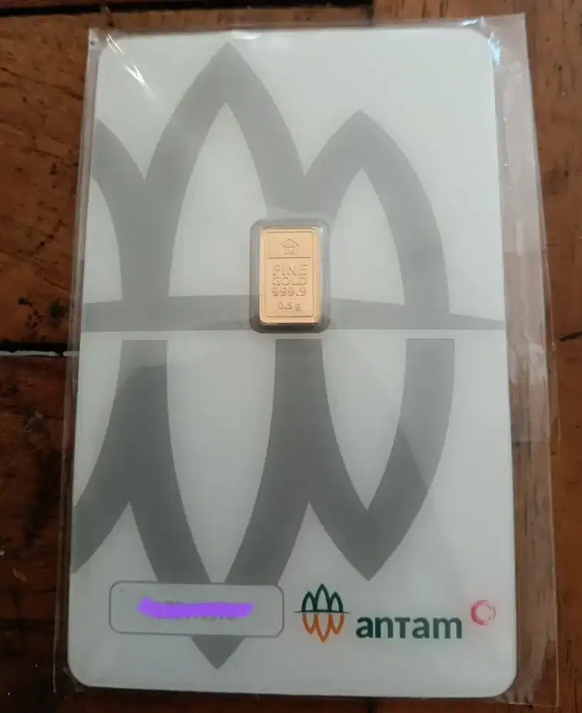 Antam 0,5gr RM logam mulia