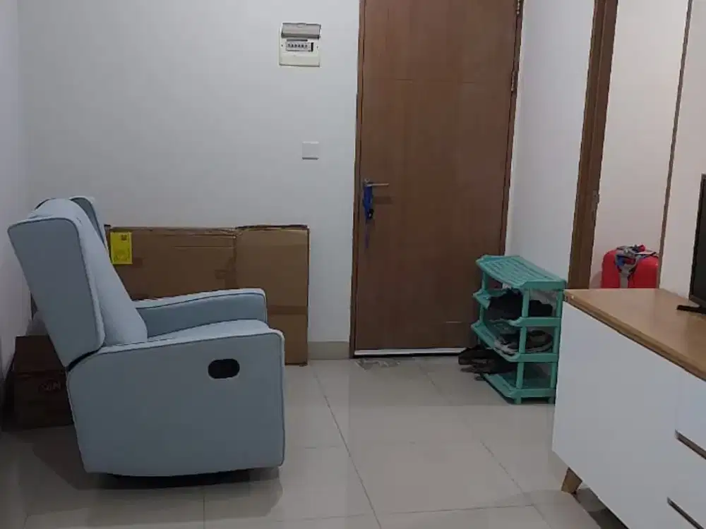 Dijual Oak Tower B Pulo Gadung – 2BR Lantai 15, View Jalan, AJB Ready, Bebas Desain Sesuai Selera!
