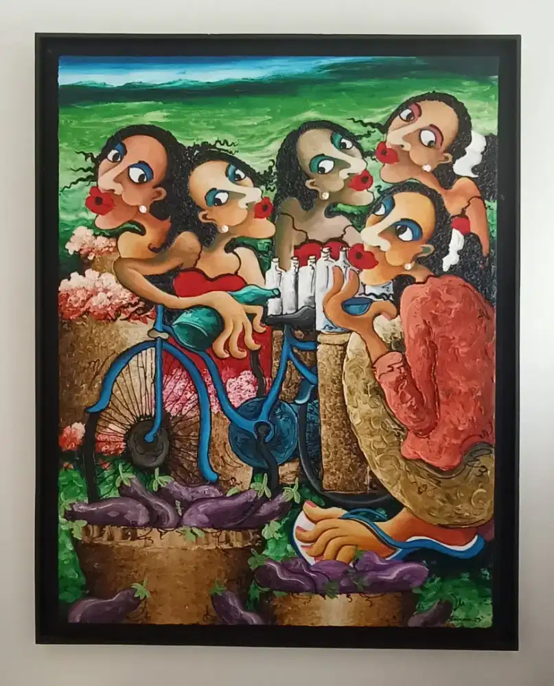 Lukisan Tukang Jamu