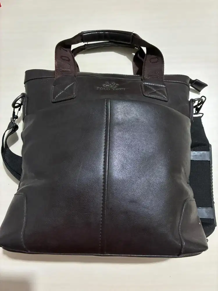 Tas Kulit Polo Twin Bagus
