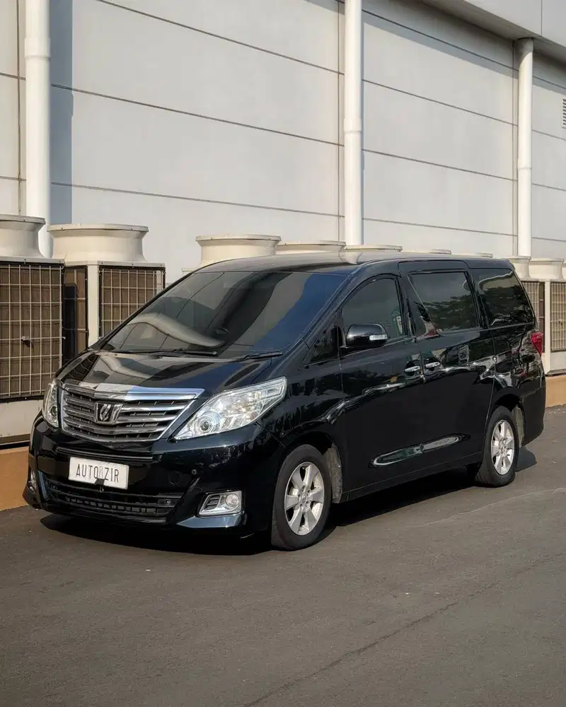 Toyota Alphard X Hitam 2013 TdpMurmer Ori Menarik Bu Antik Simpan Baru
