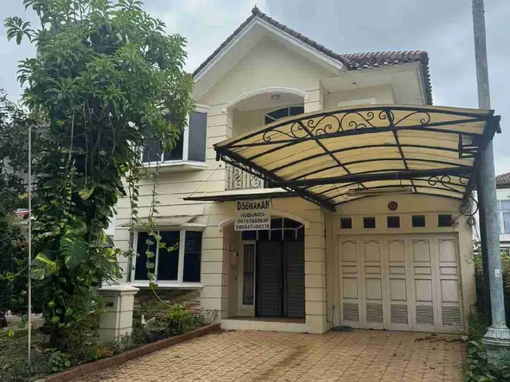 DIJUAL CEPAT RUMAH SEMI FURNISHED TAMAN BEVERLY HILLS LIPPO KARAWACI LT 200   HARGA NEGO