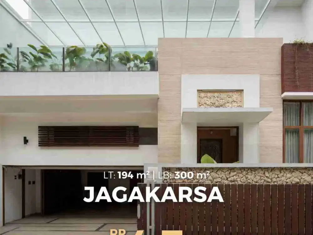 Dijual rumah di jagakarsa lengkap dgn kolam renang full furnished