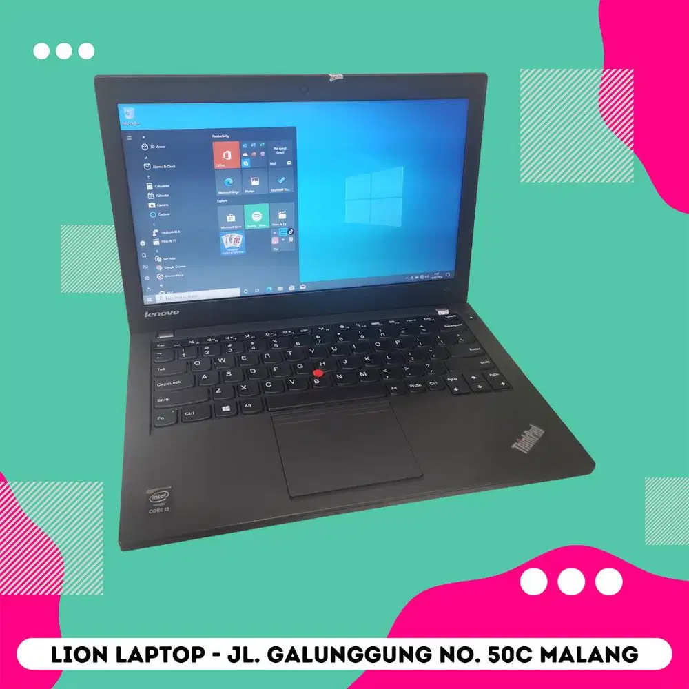 RAM 8GB SSD 256GB Core i5 Murah Lenovo Thinkpad X240 [04|06]