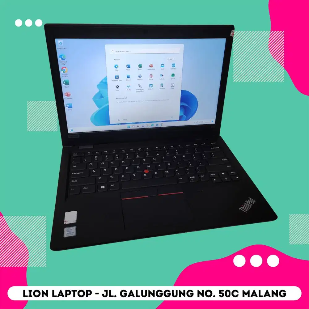 Core i5 Gen 8 RAM 8GB SSD 256GB Lenovo Thinkpad L390 [04|06]