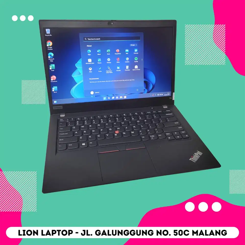RAM 16GB i5 Gen 10 SSD 256GB Lenovo Thinkpad T14 gen 1 [04|06]