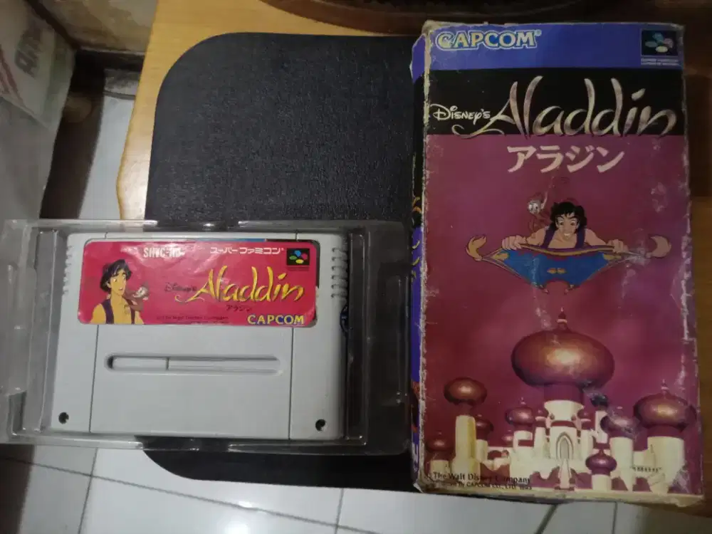 Kaset supernintendo alladin nego cod rungkut gan