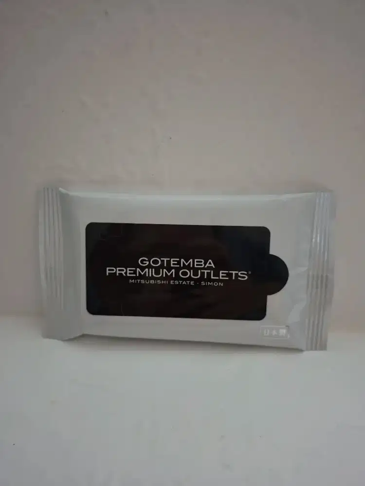 LIMITED EDITION: Tisu Basah Gotemba Premium Outlets, Jepang