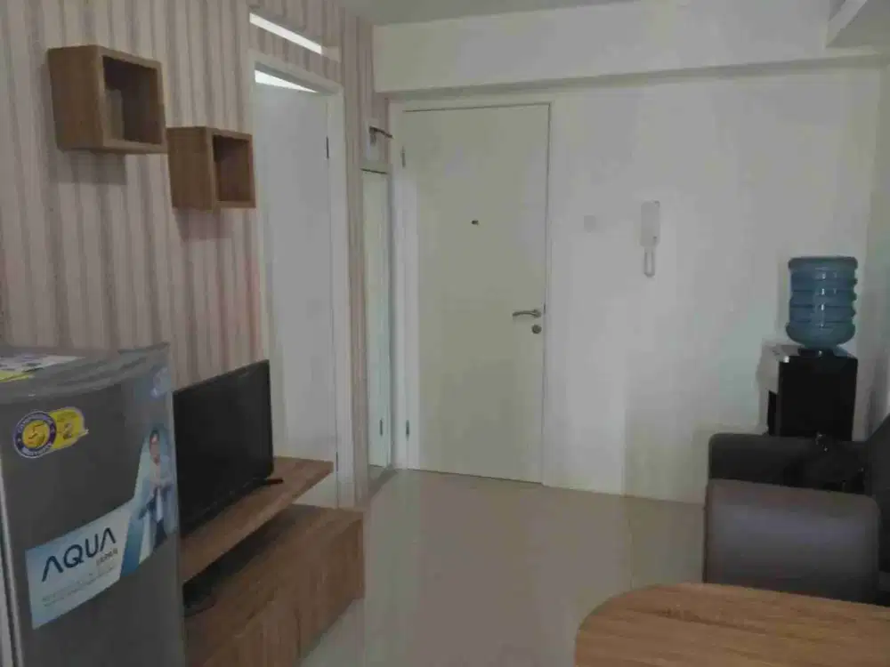 DIJUAL MURAH APARTEMEN BASURA CITY DEPAN TERMINAL KAMPUNG MELAYU 2BR FULL FURNISHED