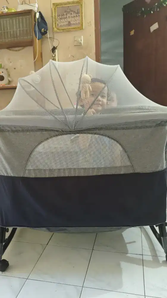 SpaceBaby Deluxe Baby Bed/Box Multifunction