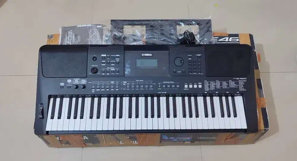 Yamaha PSR E463 Fullset mulus, bisa tt gan