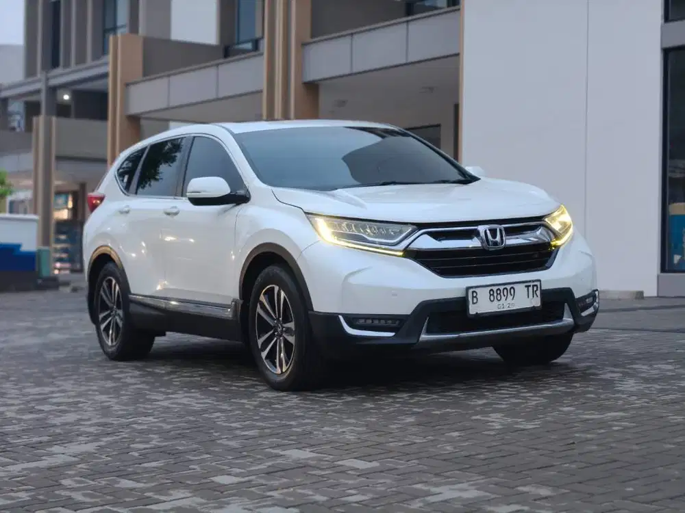 CR-V 1.5 Turbo Prestige AT 2018 Low KM Pajak Panjang Mulus Siap Pakai