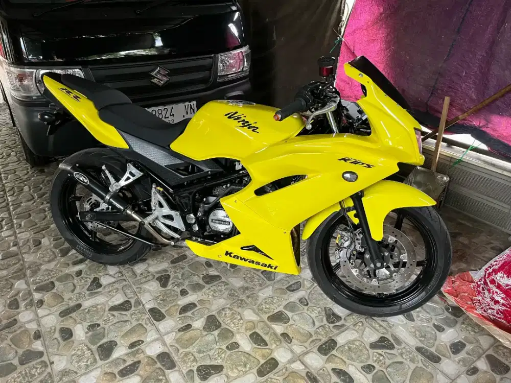 JUAL CEPAT NINJA RR NEW 13 ASLI KUNING